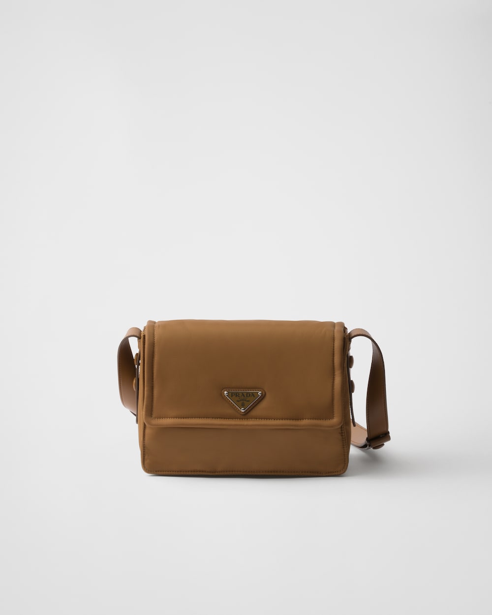 Small Padded Re-Nylon Shoulder Bag - Image 1